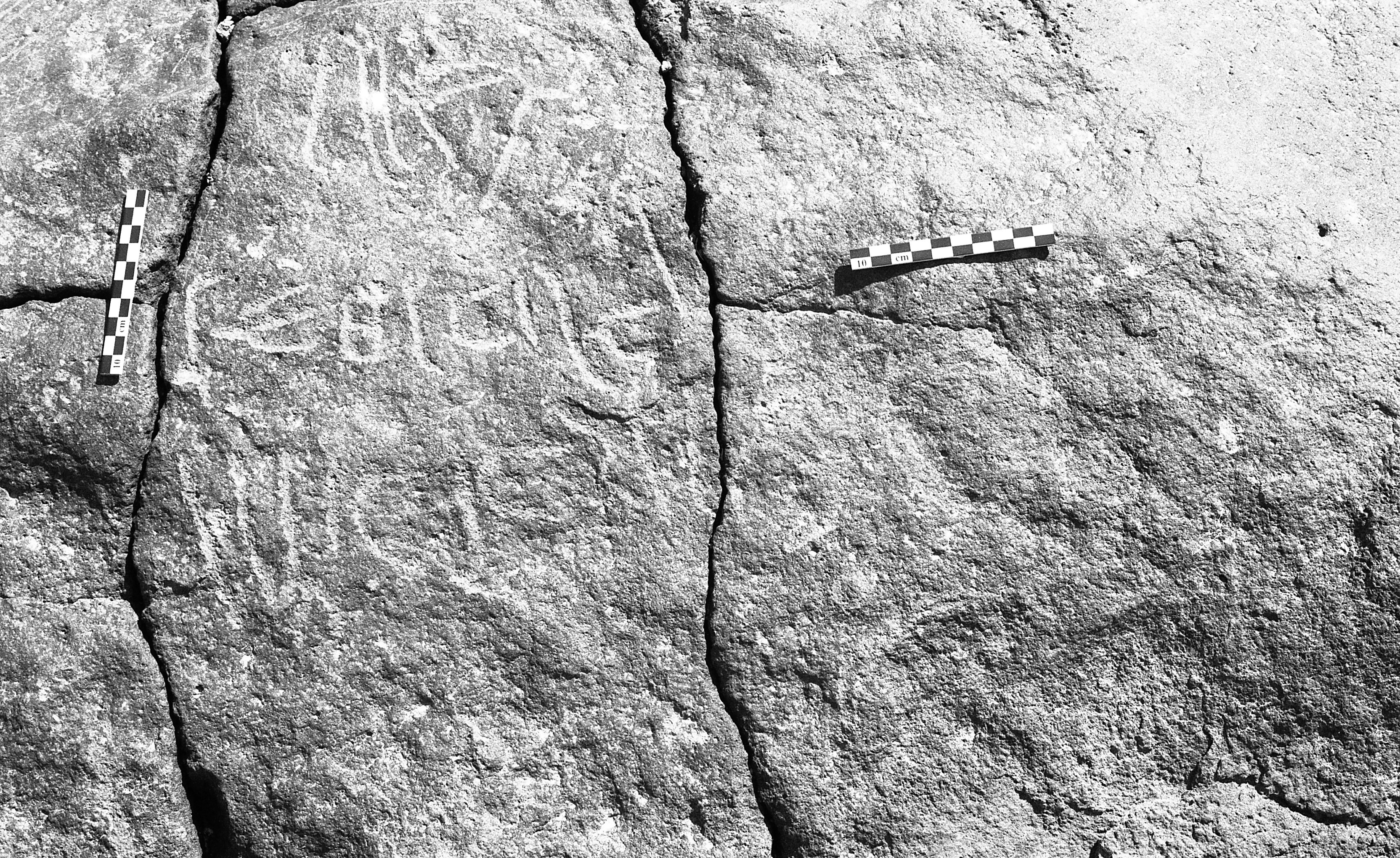 inscription of siglum Is.K 8