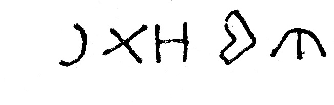 inscription of siglum JSLih 009