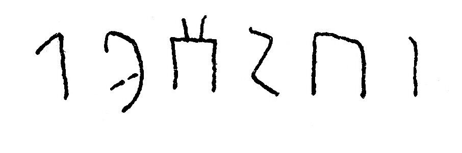 inscription of siglum JSLih 159