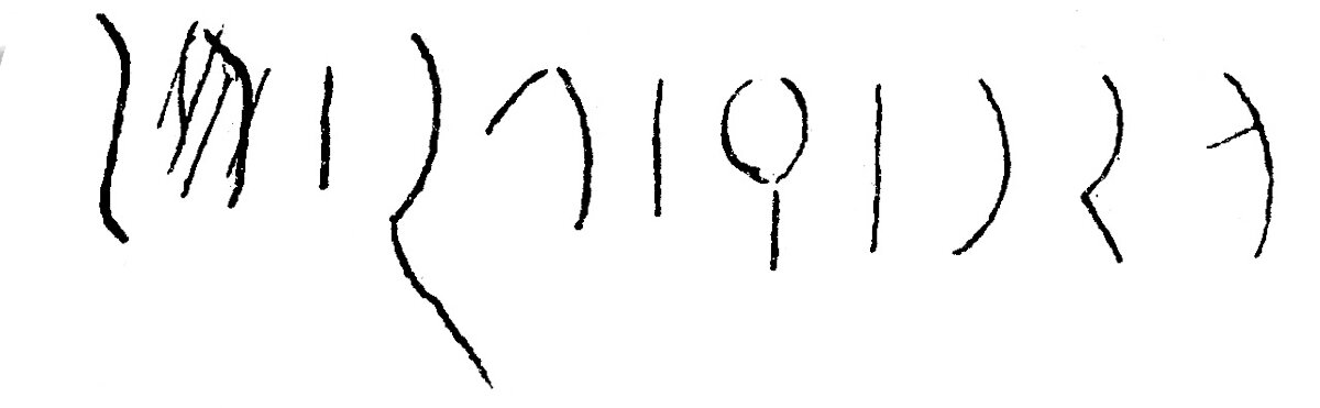 inscription of siglum JSLih 166
