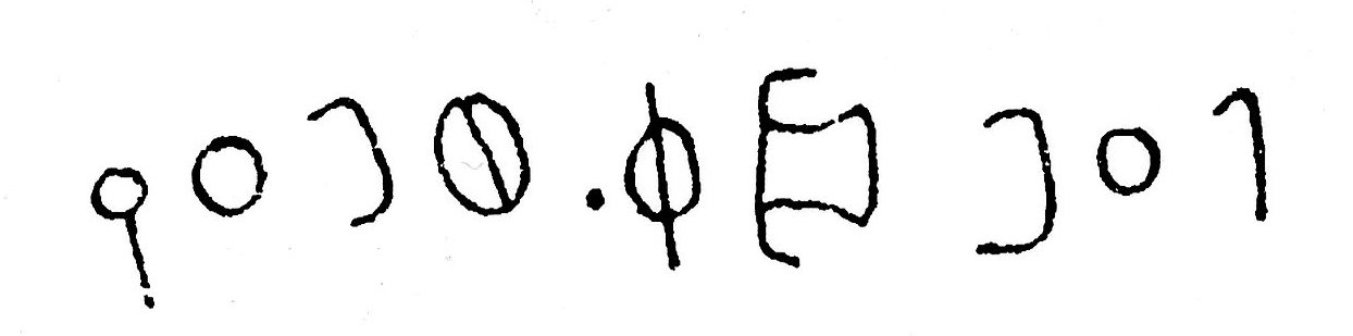 inscription of siglum JSTham 661