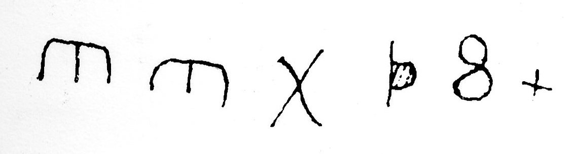 inscription of siglum JSTham 692