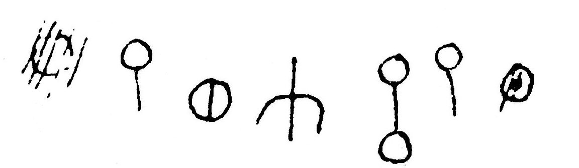 inscription of siglum JSTham 701