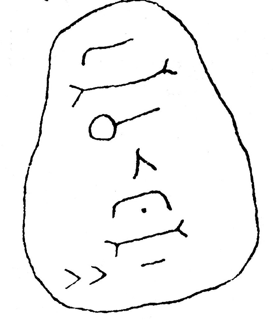 inscription of siglum JSTham 708