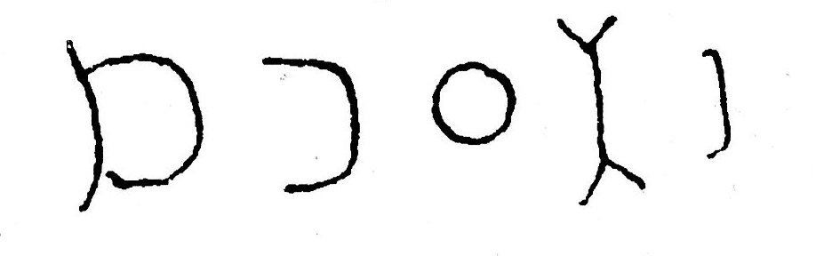 inscription of siglum JSTham 709