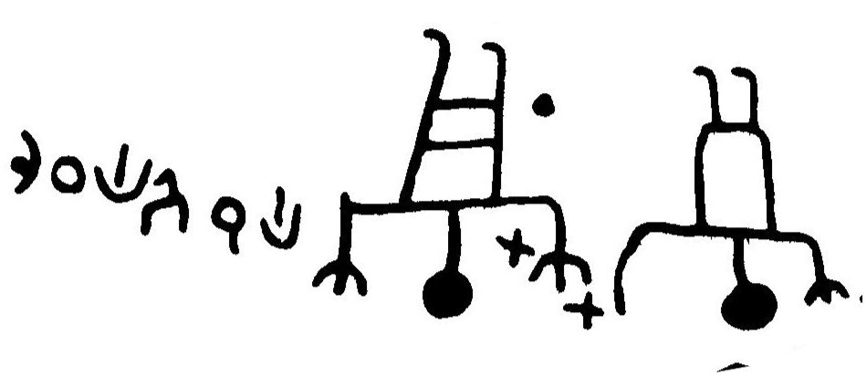 inscription of siglum JaL 016  g