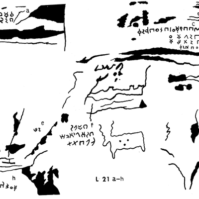 inscription of siglum JaL 021 a