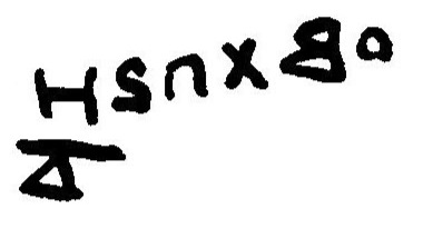 inscription of siglum JaL 022 d