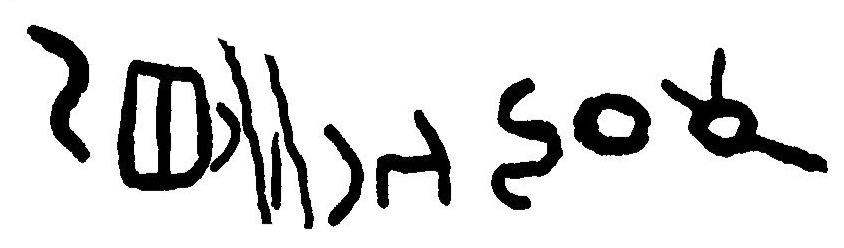 inscription of siglum JaL 028 e