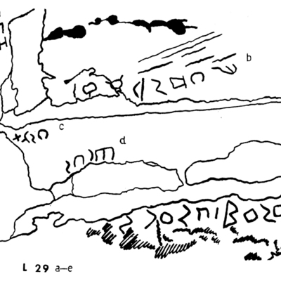 inscription of siglum JaL 029 c