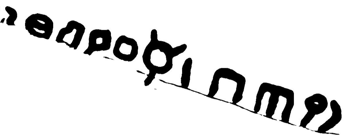inscription of siglum JaL 031 b