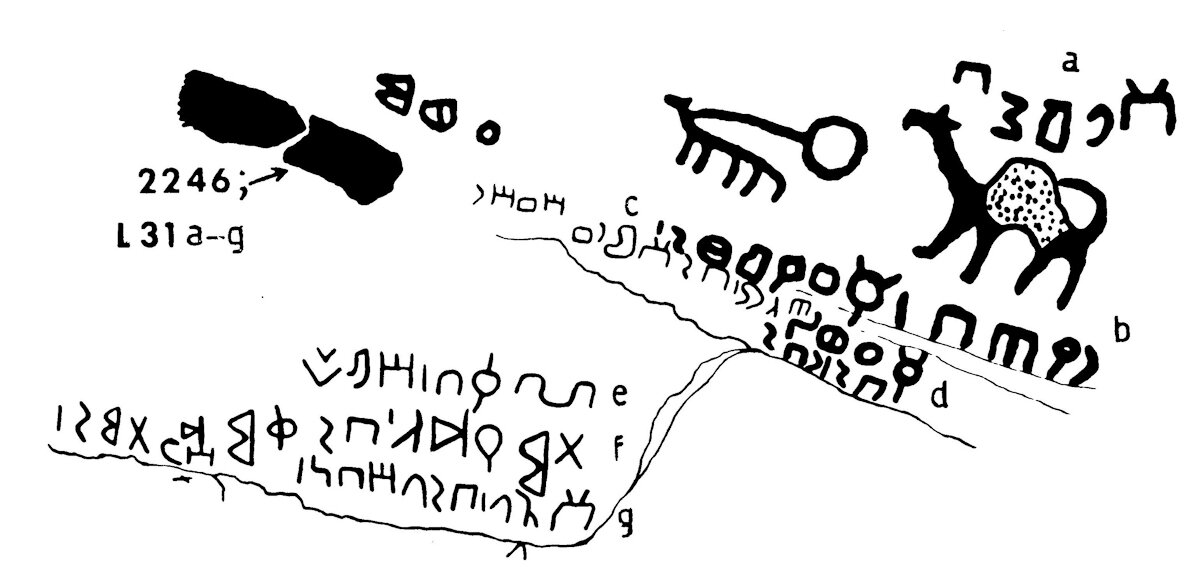 inscription of siglum JaL 031 c