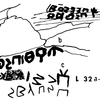inscription of siglum JaL 032 c