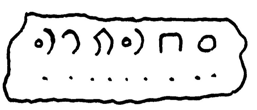 inscription of siglum JaL 047 a