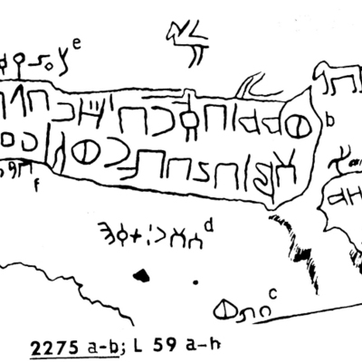 inscription of siglum JaL 059 c