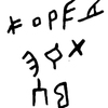inscription of siglum JaL 061 k