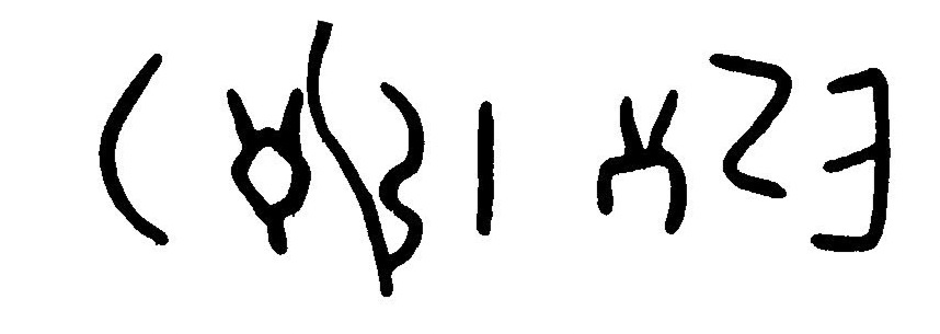 inscription of siglum JaL 064 f