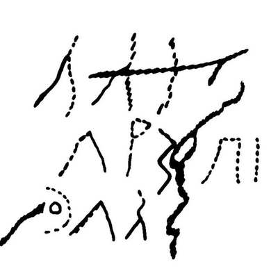 inscription of siglum JaL 139 a