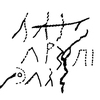 inscription of siglum JaL 139 a