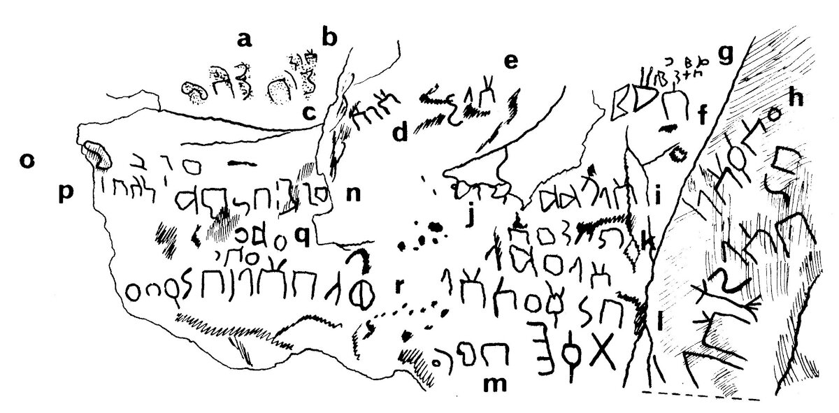 inscription of siglum JaL 149 r