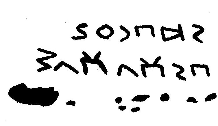inscription of siglum JaL 154 b