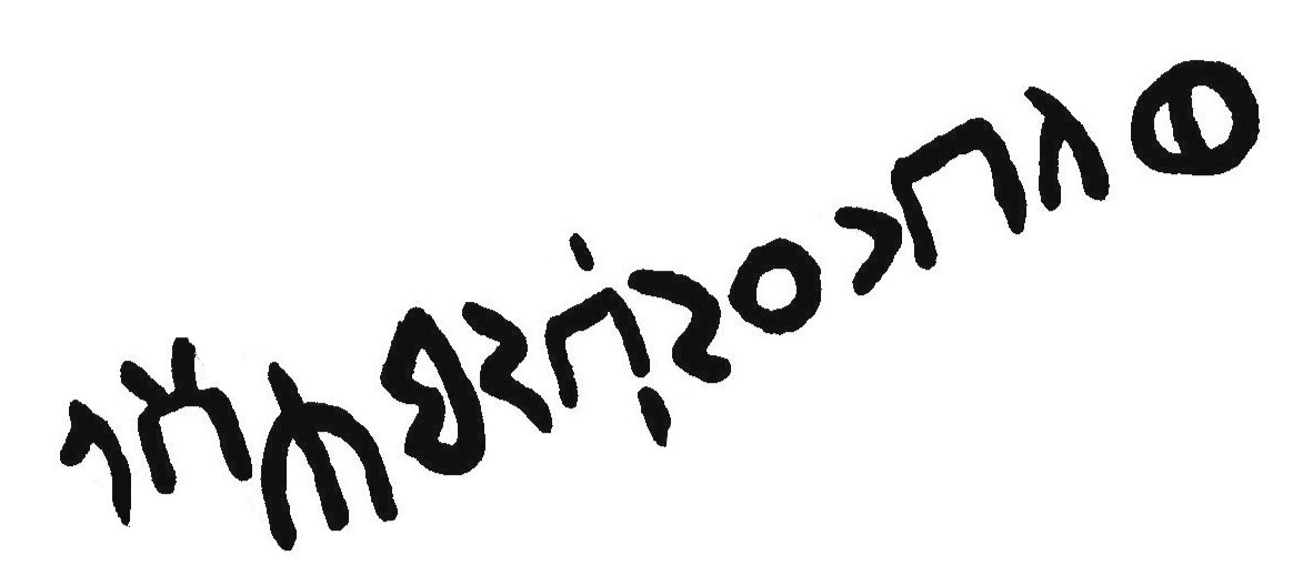 inscription of siglum JaL 157 c
