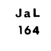 inscription of siglum JaL 164 a