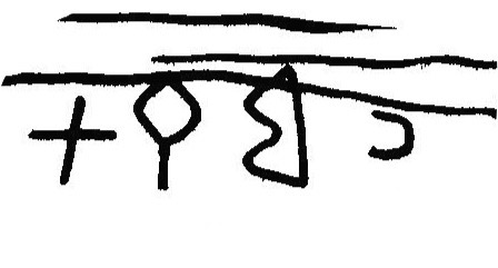 inscription of siglum JaL 166 h