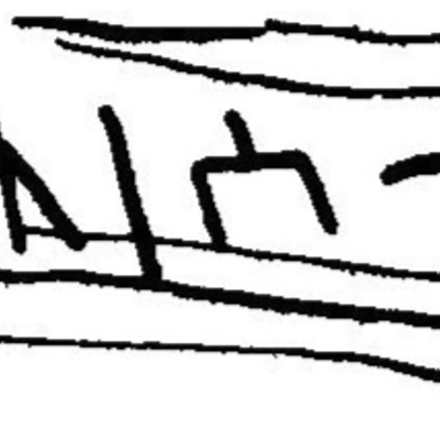 inscription of siglum JaL 166 k