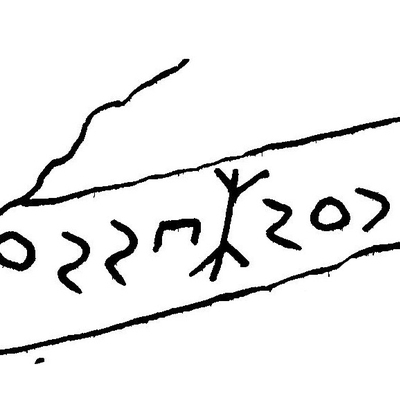 inscription of siglum JaL 168 a