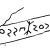 inscription of siglum JaL 168 a