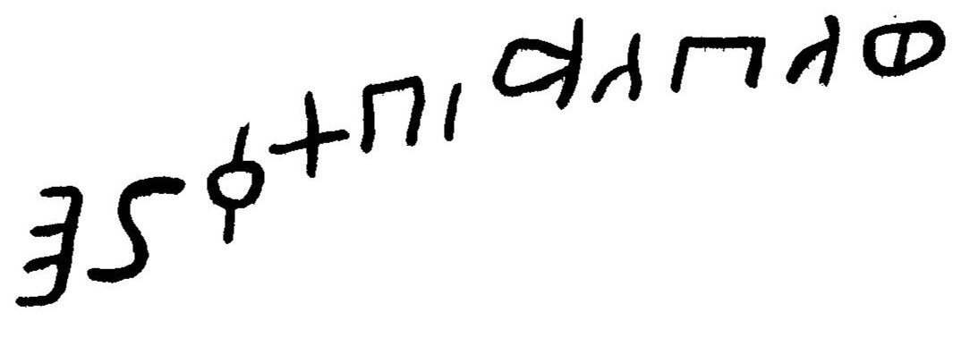 inscription of siglum JaL 168 f
