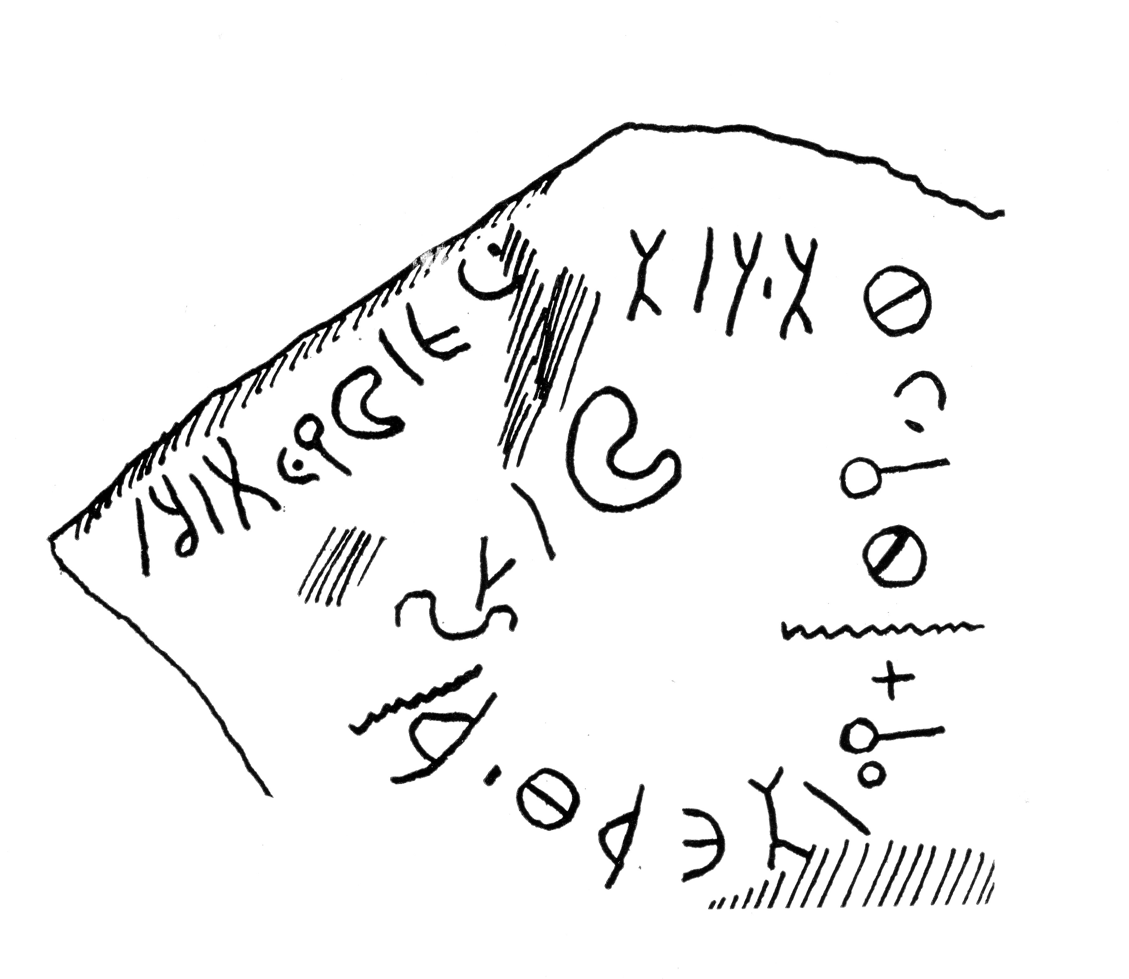 inscription of siglum JaS 148