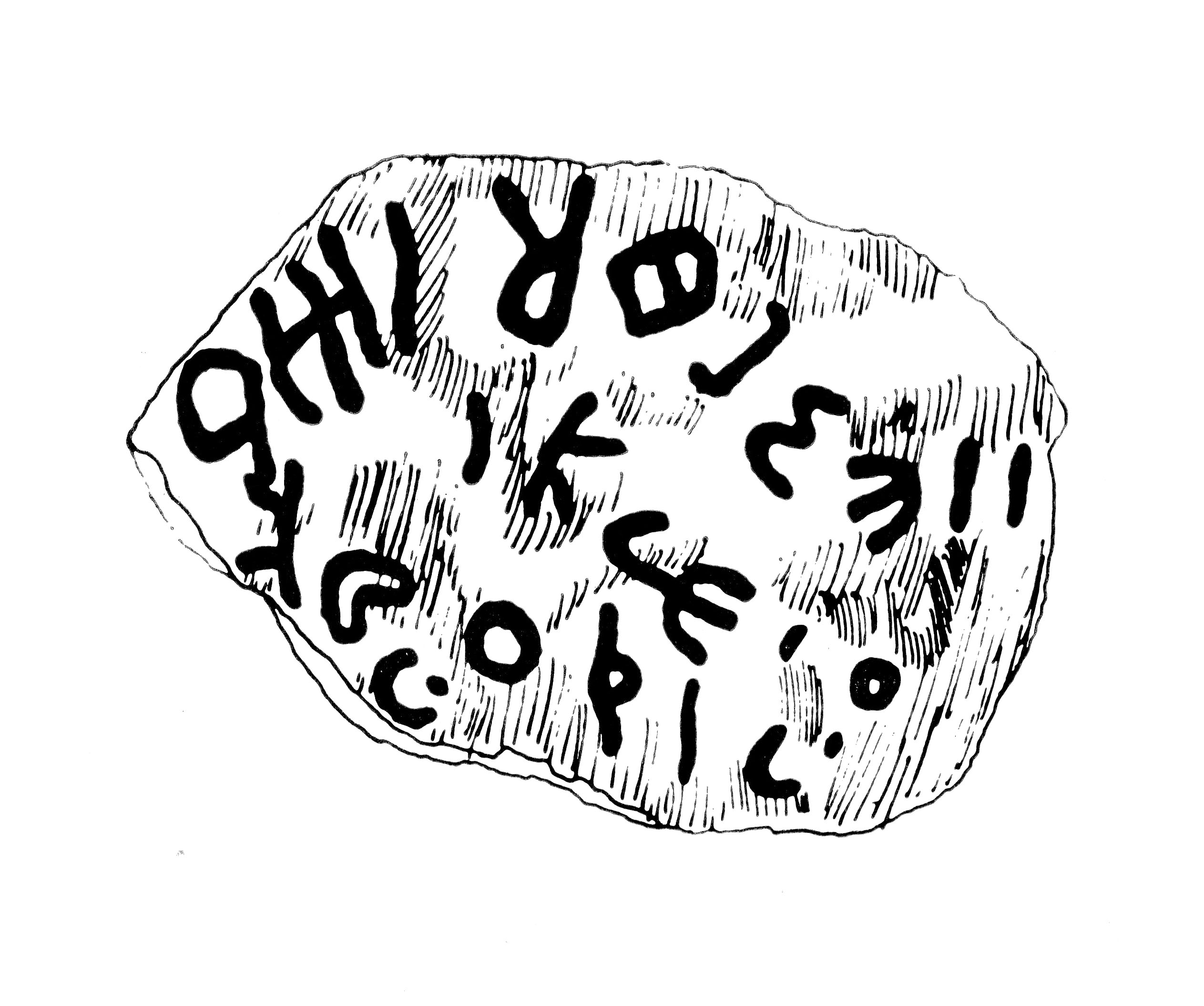 inscription of siglum JaS 153
