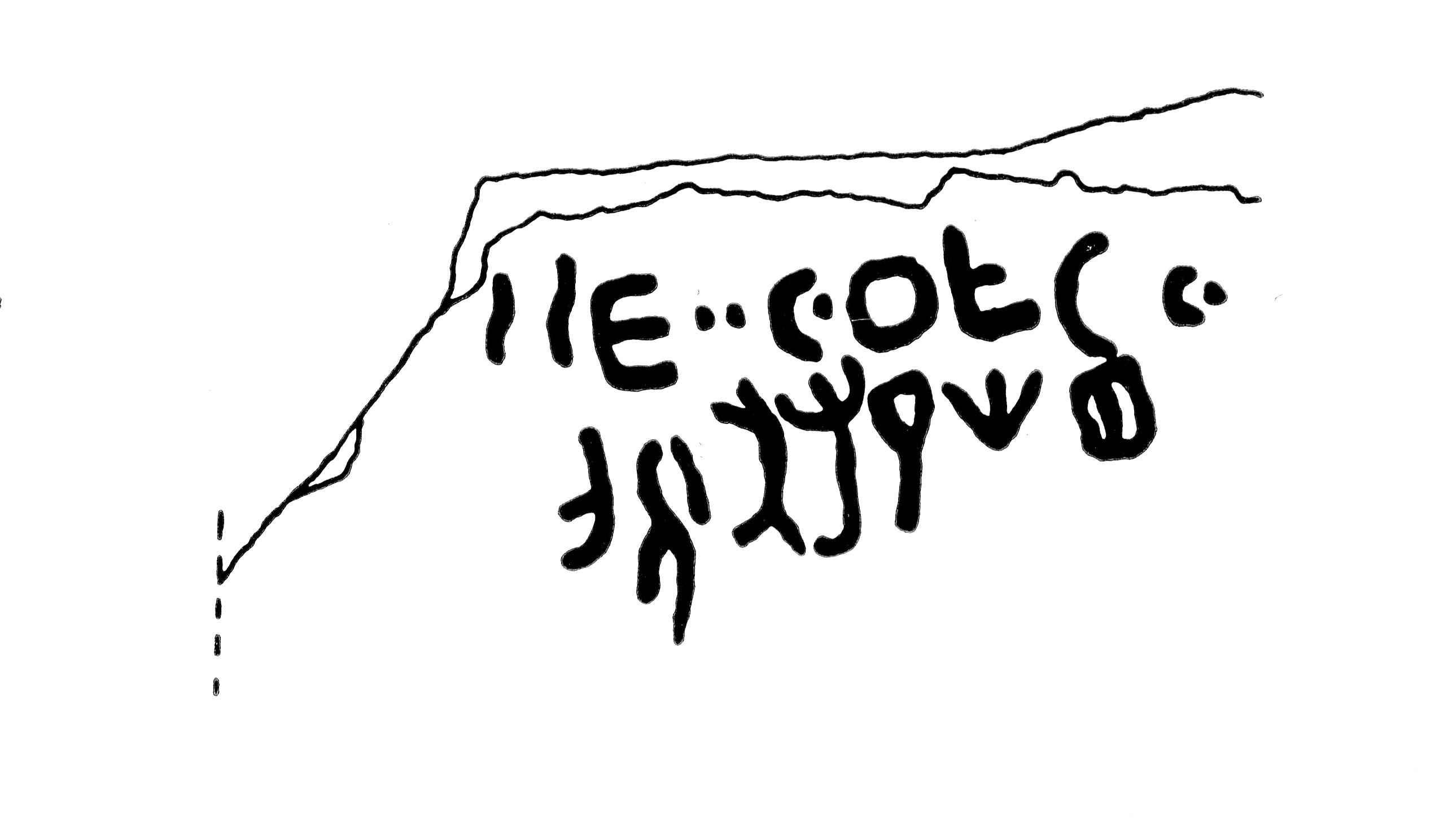 inscription of siglum JaS 163