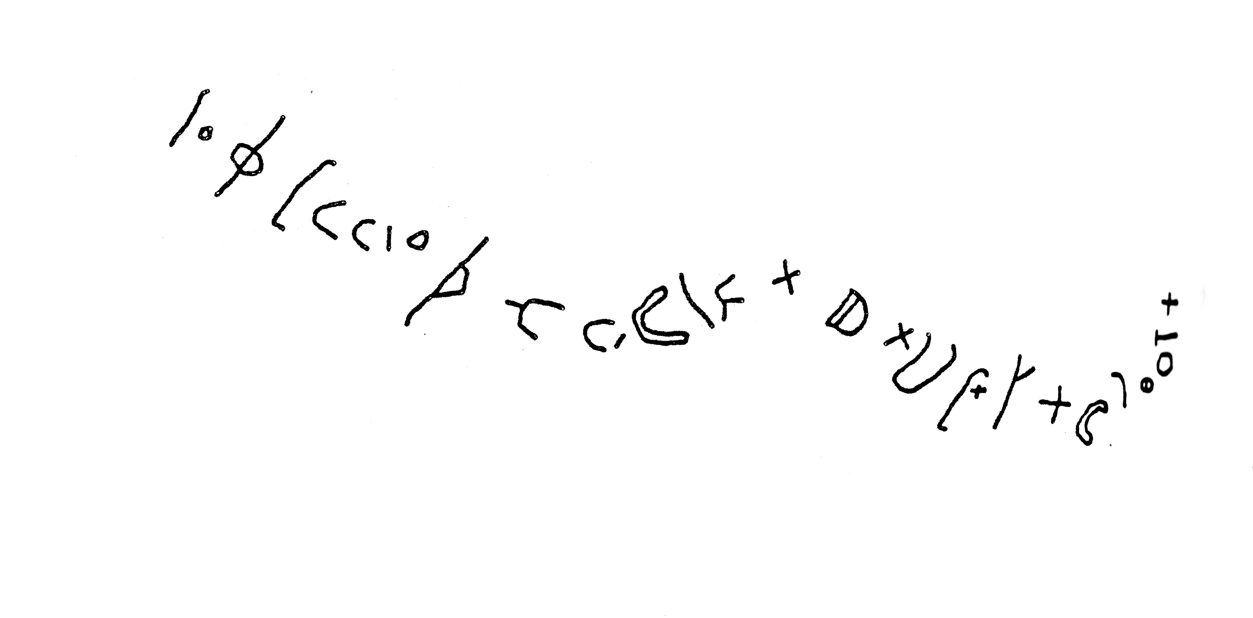 inscription of siglum JaS 196