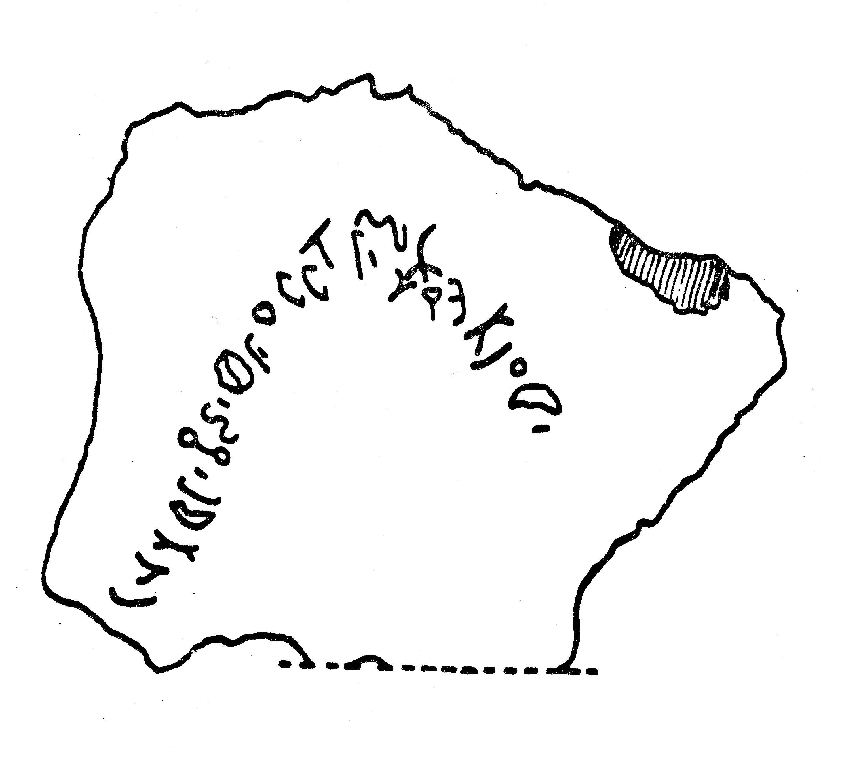 inscription of siglum JaS 23