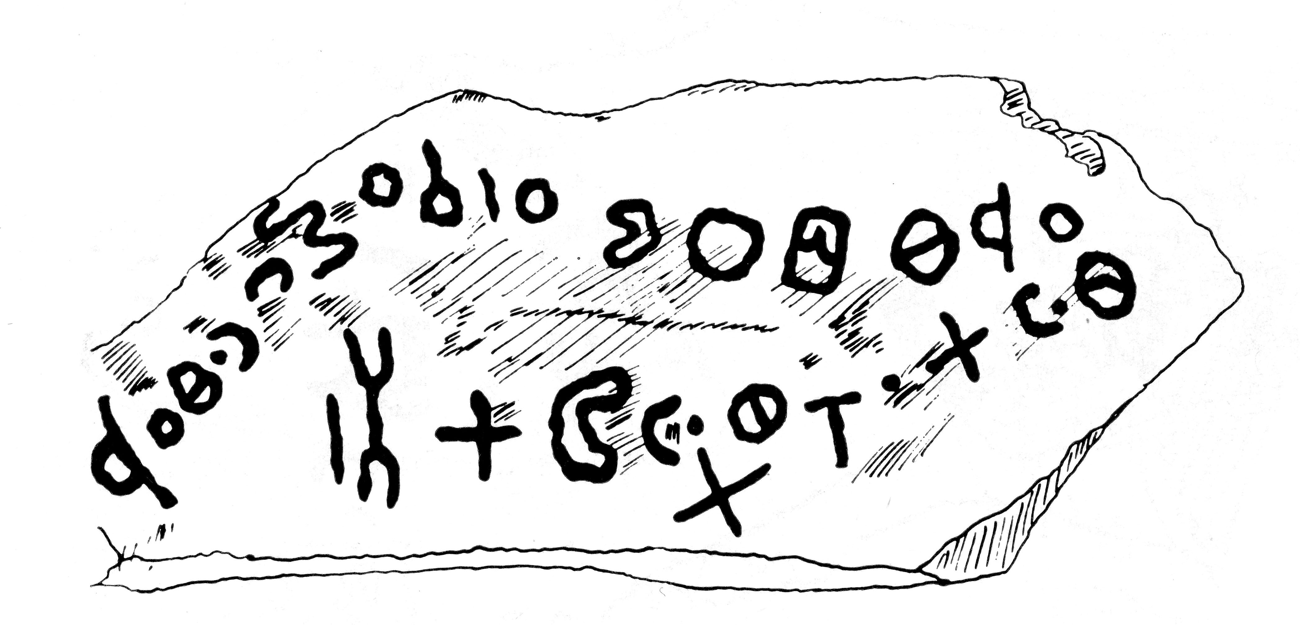 inscription of siglum JaS 67
