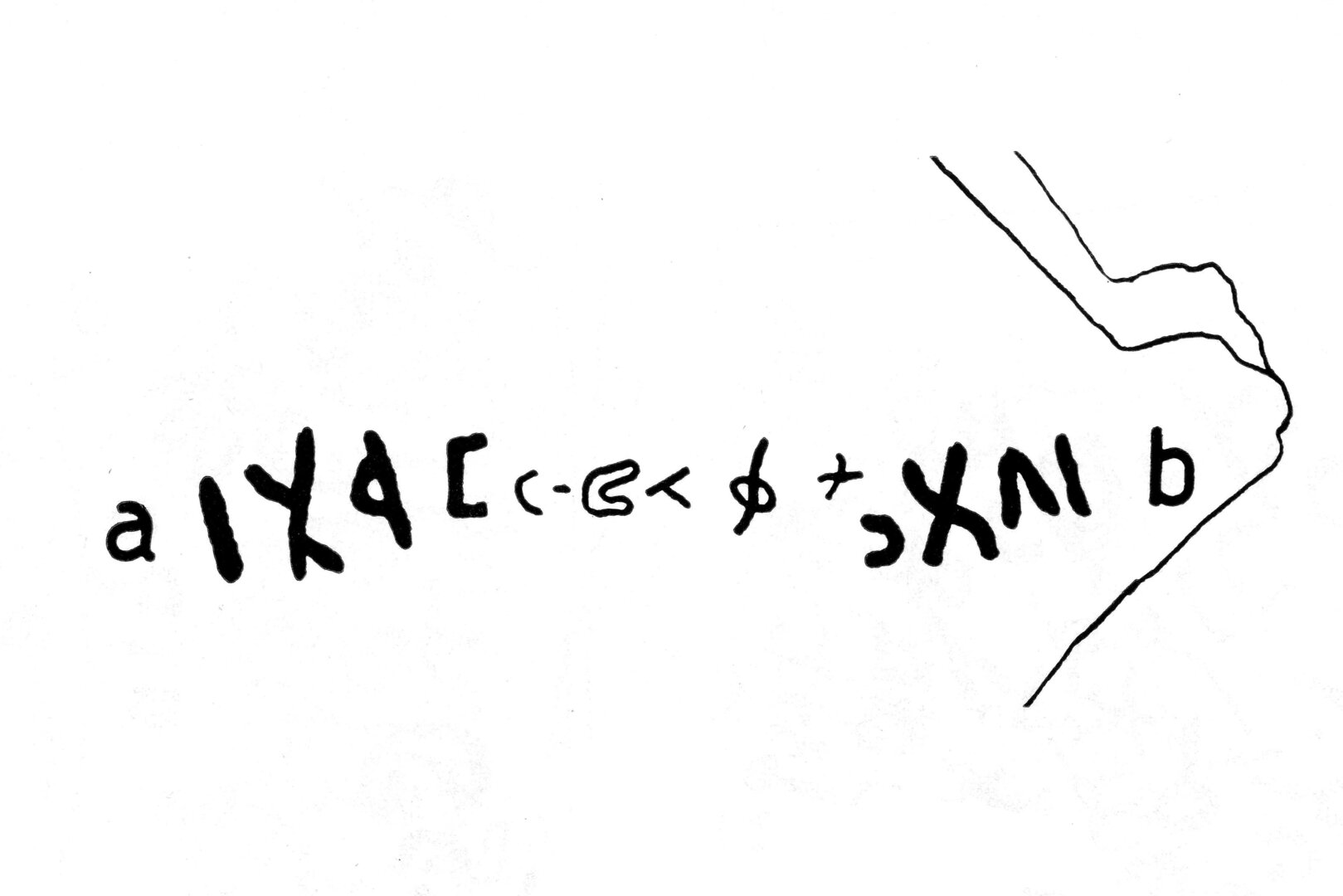 inscription of siglum JaS 76.2