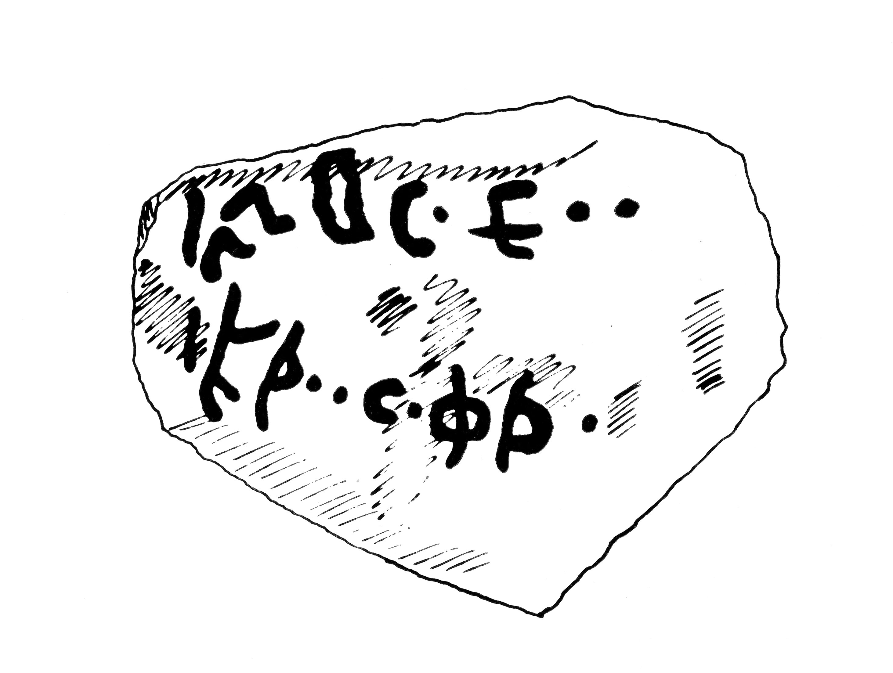 inscription of siglum JaS 77.1