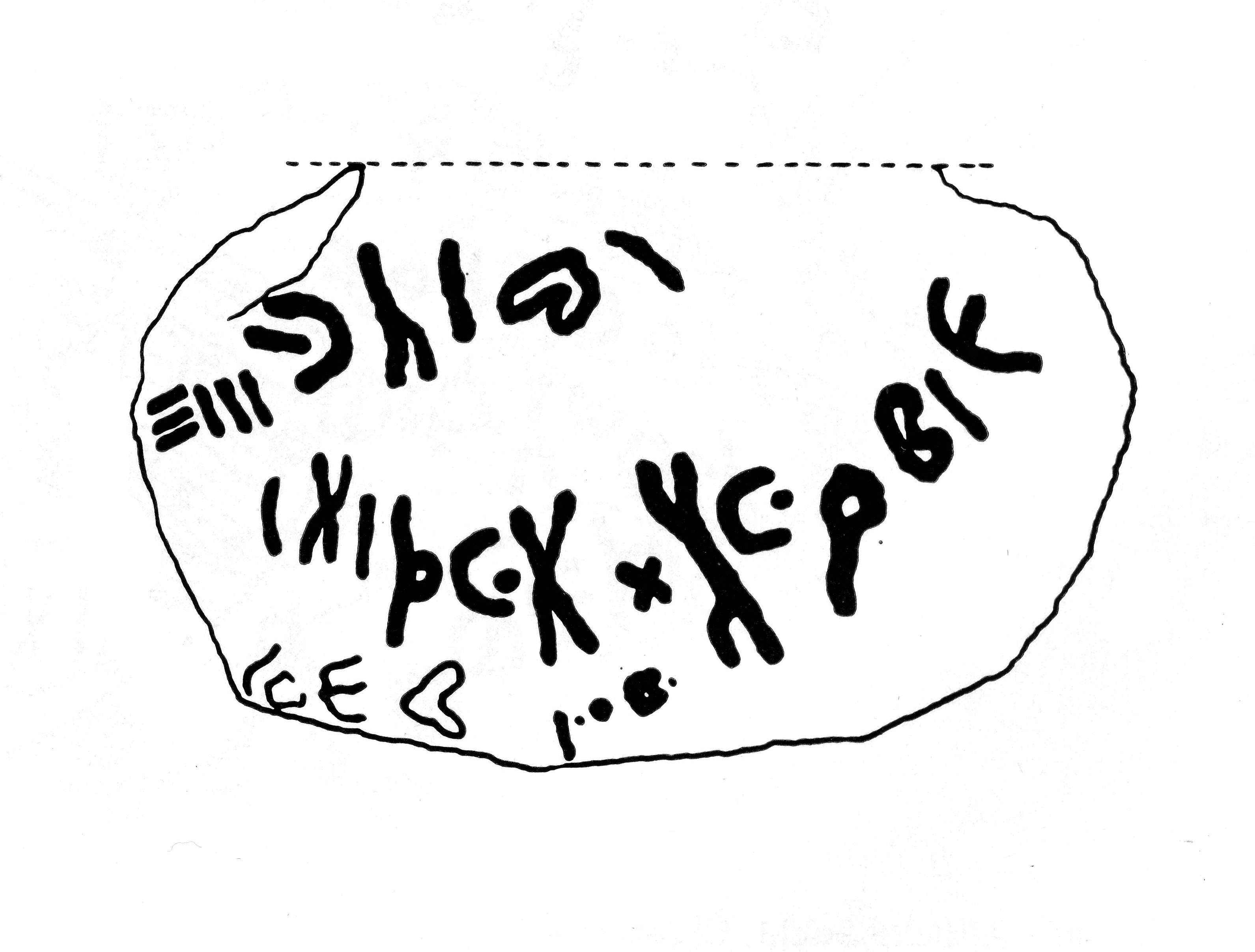 inscription of siglum JaS 78.3