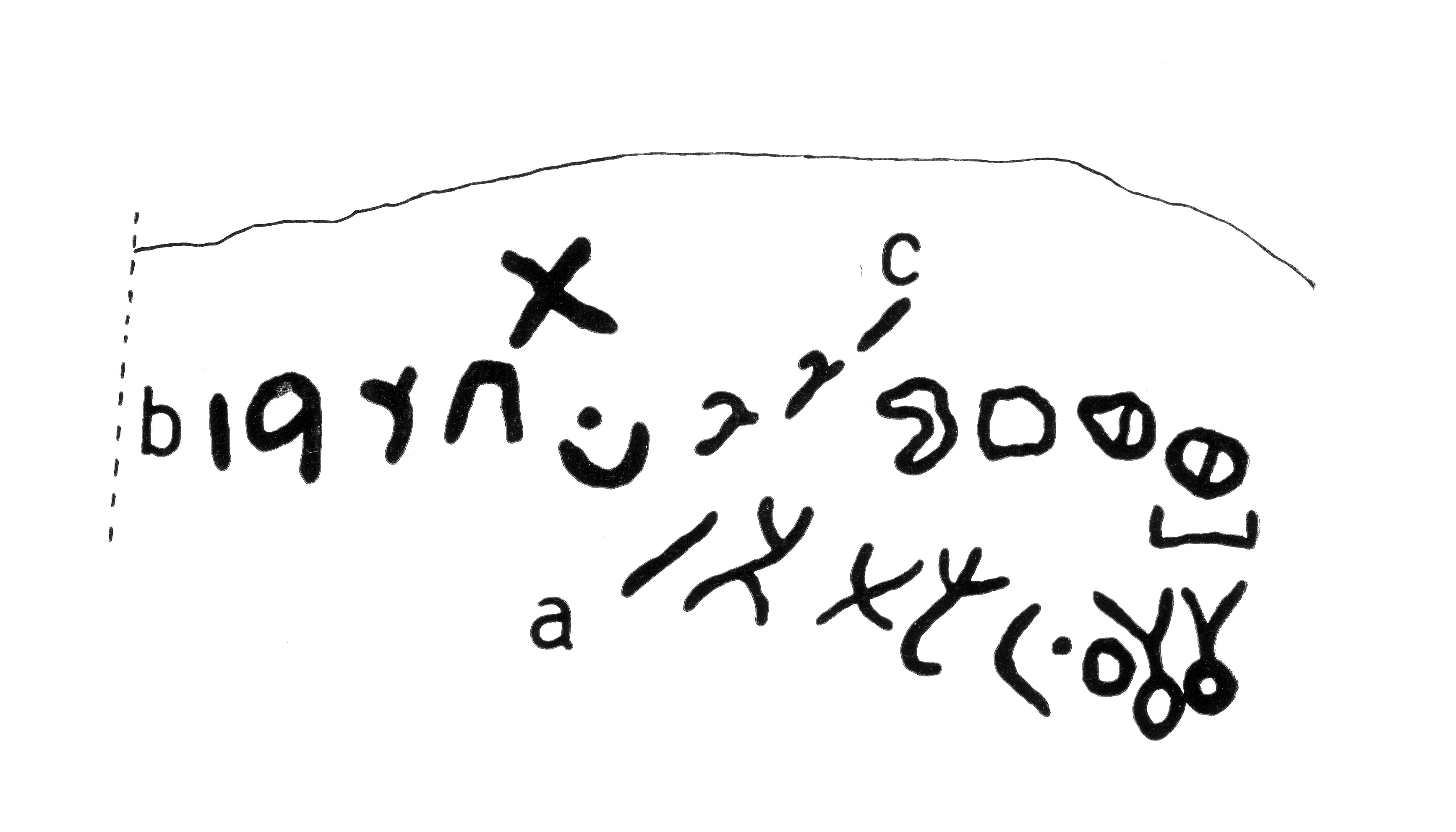 inscription of siglum JaS 87.3