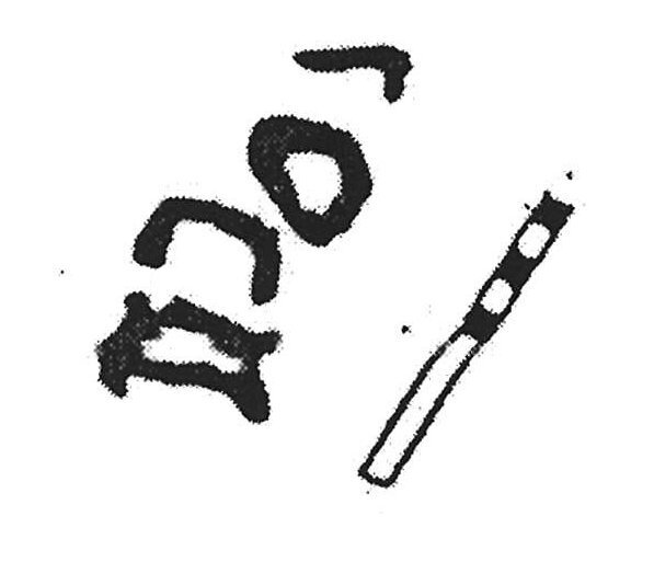 inscription of siglum KJA 18