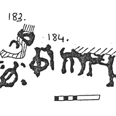 inscription of siglum KJA 183