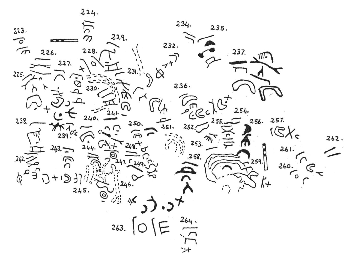 inscription of siglum KJA 256