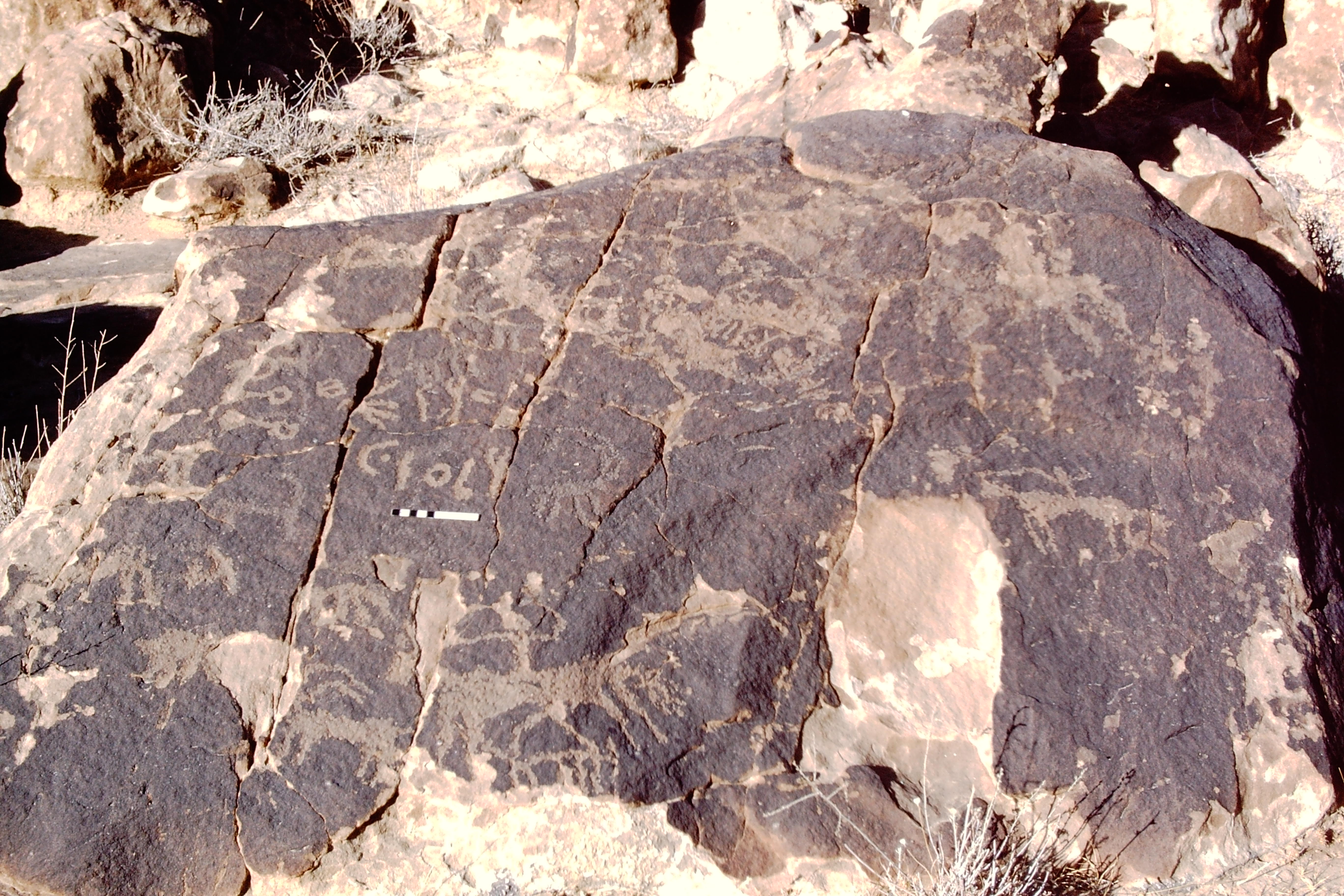 inscription of siglum KJA 297