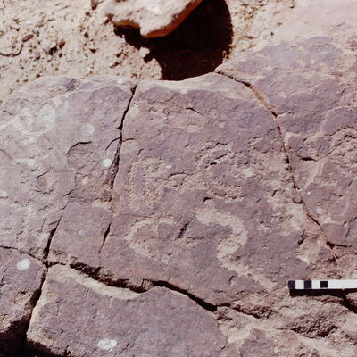inscription of siglum KJA 332