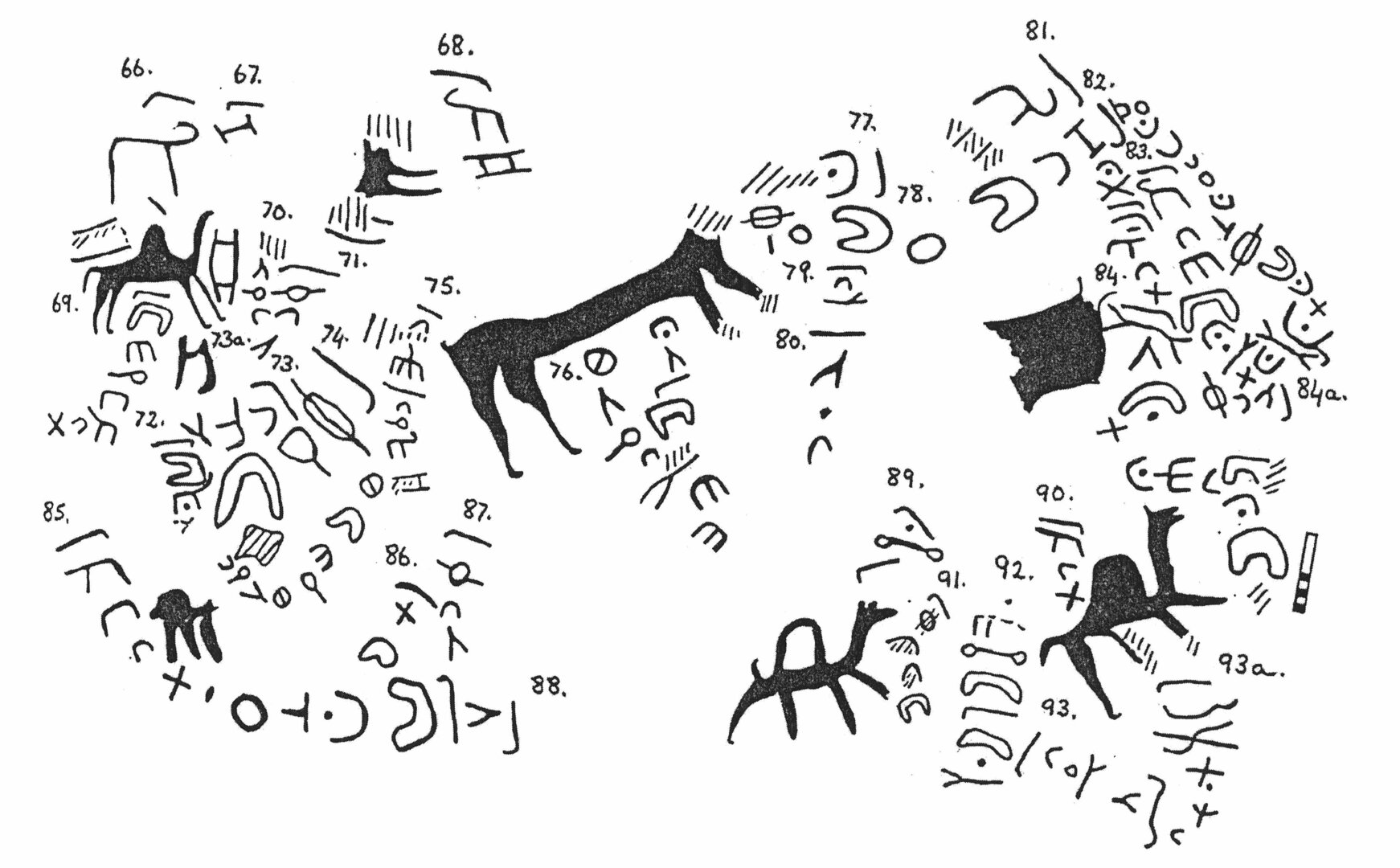 inscription of siglum KJA 68