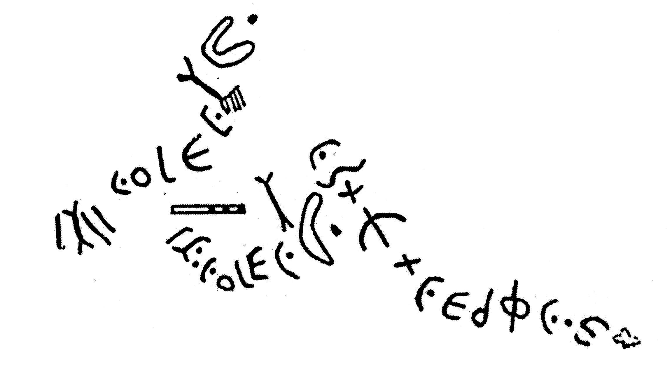 inscription of siglum KJB 6