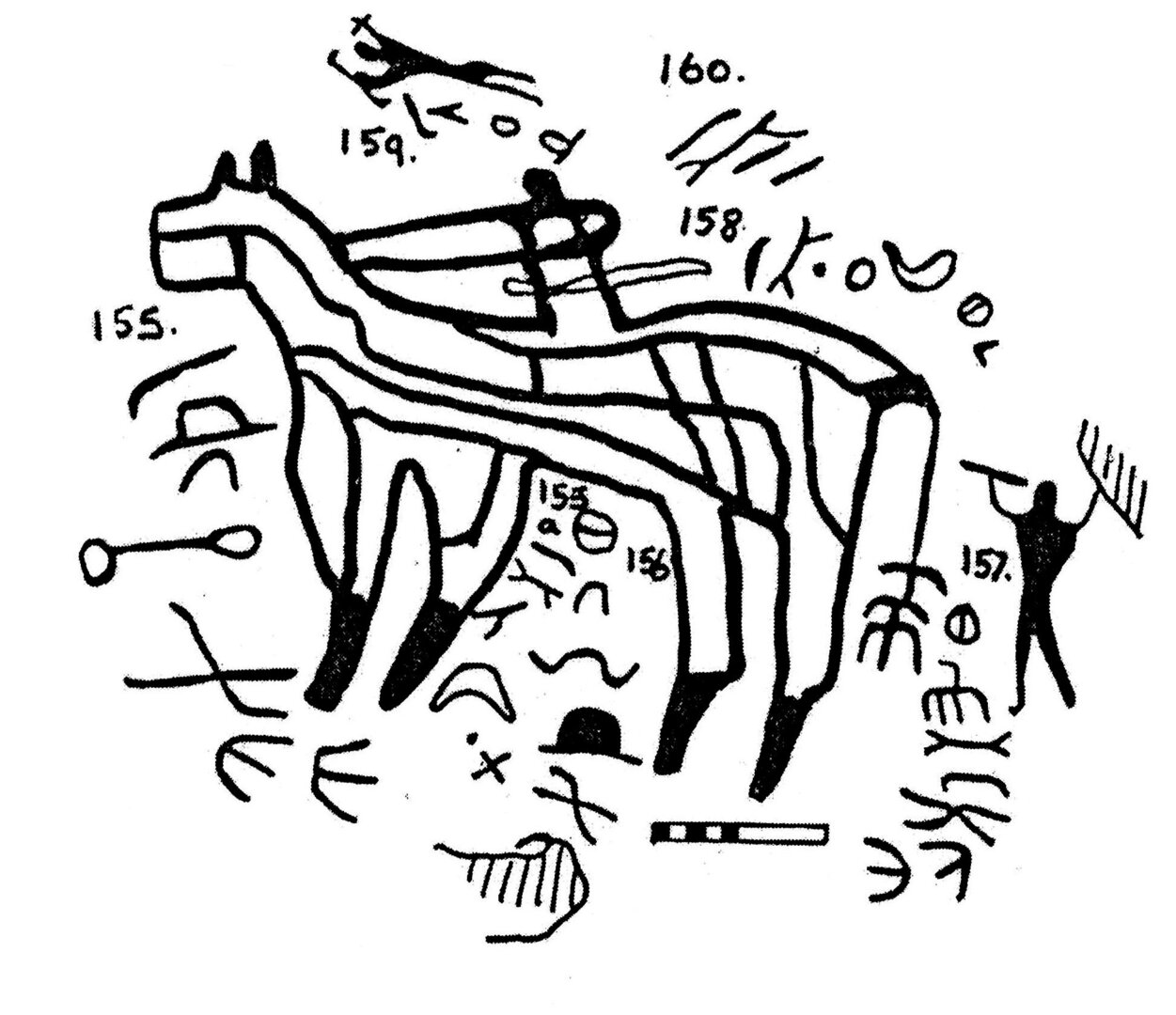 inscription of siglum KJC 155.1